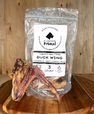 1ea 3pc Furever Primal Duck Wing - Health/First Aid
